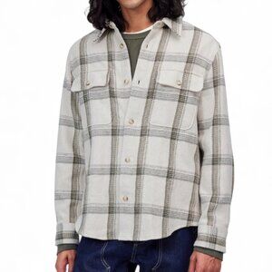 Madewell Brushed Easy Shirt-Jacket in Italian Fabric Size Medium
